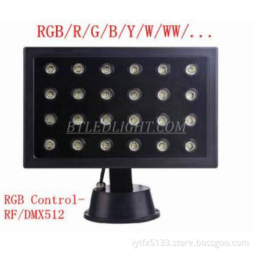 36w 48w Big LCD Display Floodlight LED Wall Washer